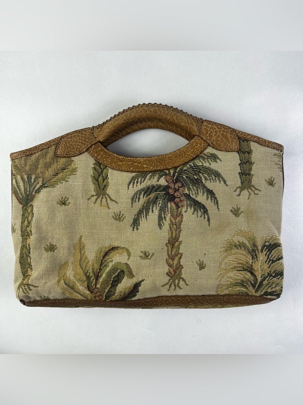 Purveyor of Island Lifestyle Purse Palm Trees Clutch
